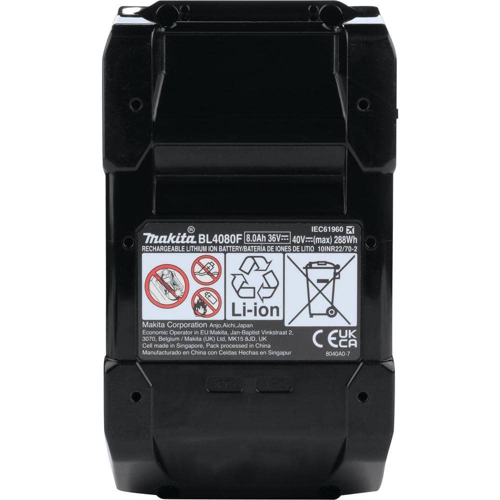 Makita 40V max XGT 8.0Ah Battery