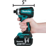 Makita 18V LXT Lithium-Ion Brushless Cordless Hammer Drill and Impact Driver Combo Kit (2-Tool) w/ (2) 4Ah Batteries, Bag