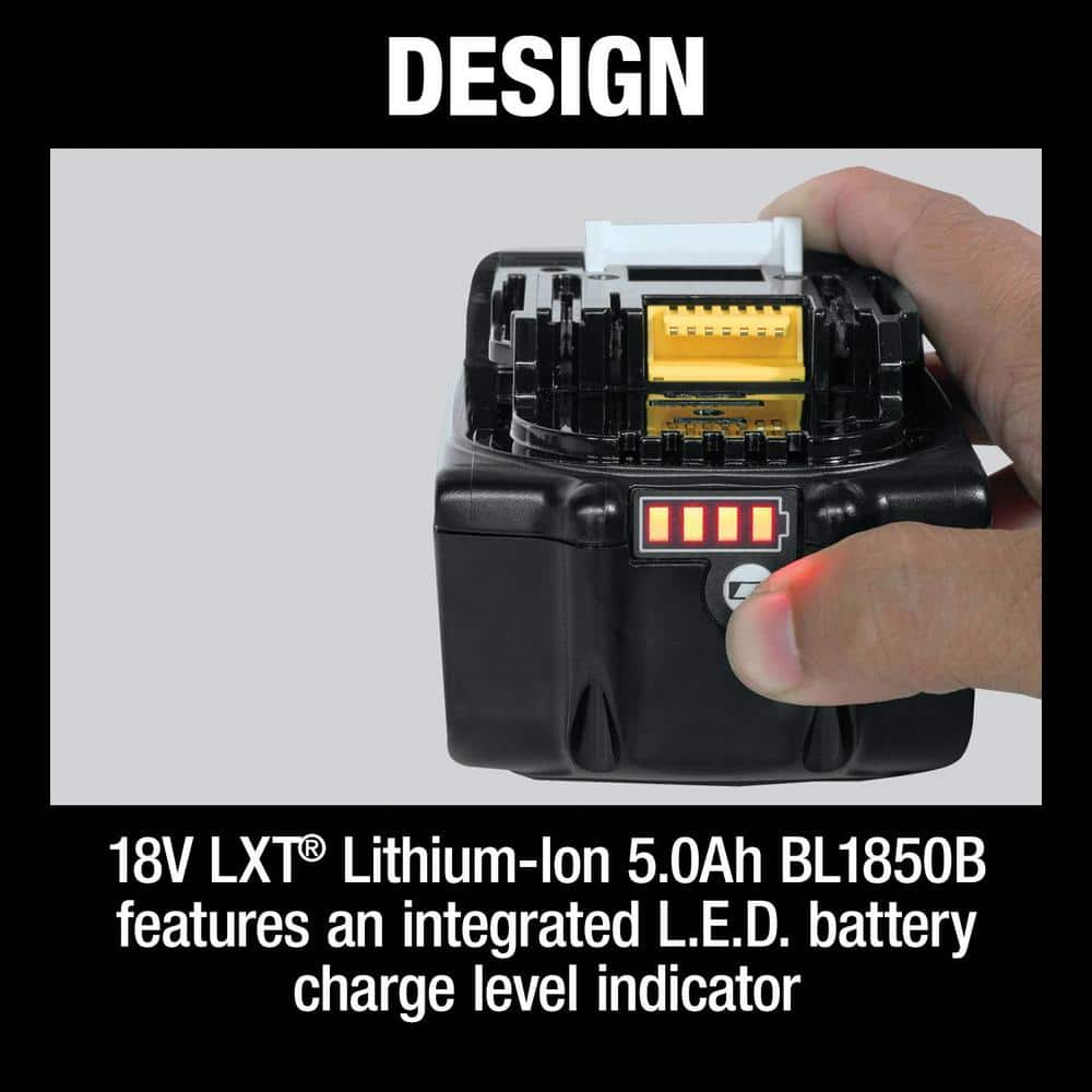 Makita 18V LXT Lithium-Ion Brushless Cordless Combo Kit 5.0 Ah (2-Piece)