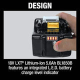 Makita 18V LXT Lithium-Ion Brushless Cordless Combo Kit 5.0 Ah (2-Piece)