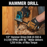 Makita 18V LXT Lithium-Ion Brushless Cordless Combo Kit 5.0 Ah (2-Piece)