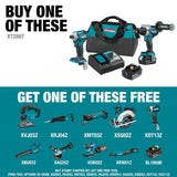 Makita 18V LXT Lithium-Ion Brushless Cordless Combo Kit 5.0 Ah (2-Piece)