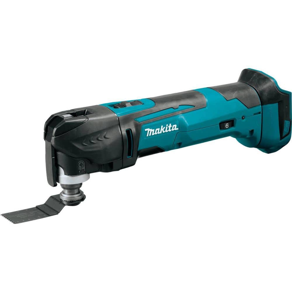 Makita 18V LXT Lithium-Ion Brushless Cordless Combo Kit 5.0 Ah (2-Pc) with bonus 18V LXT Variable Speed Oscillating Multi-Tool