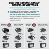 Makita 18V LXT Lithium-Ion Brushless Cordless Combo Kit 5.0 Ah (2-Piece) with bonus 18V LXT 6-1/2 in. Lightweight Circular Saw