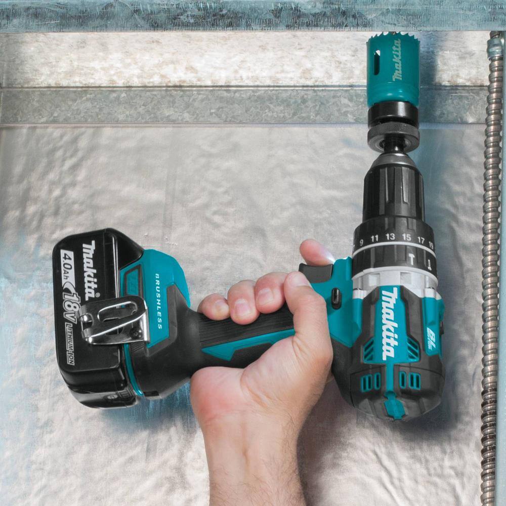 Makita 18-Volt LXT Lithium‑Ion Brushless Cordless Combo Kit (3‑Tool) – XT333X1