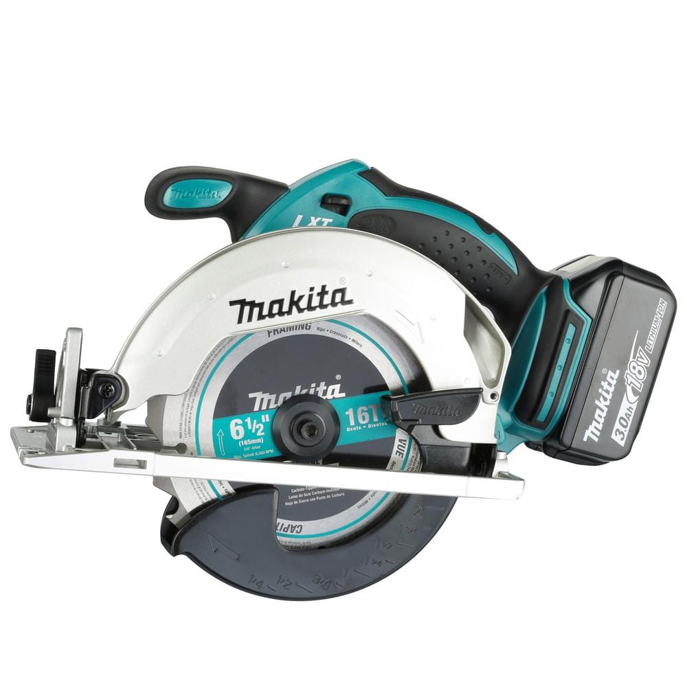 Makita 18V LXT Lithium‑Ion Cordless Combo Kit, 5‑Tool with (2) 3.0Ah Batteries, Rapid Charger and Tool Bag (XT505)
