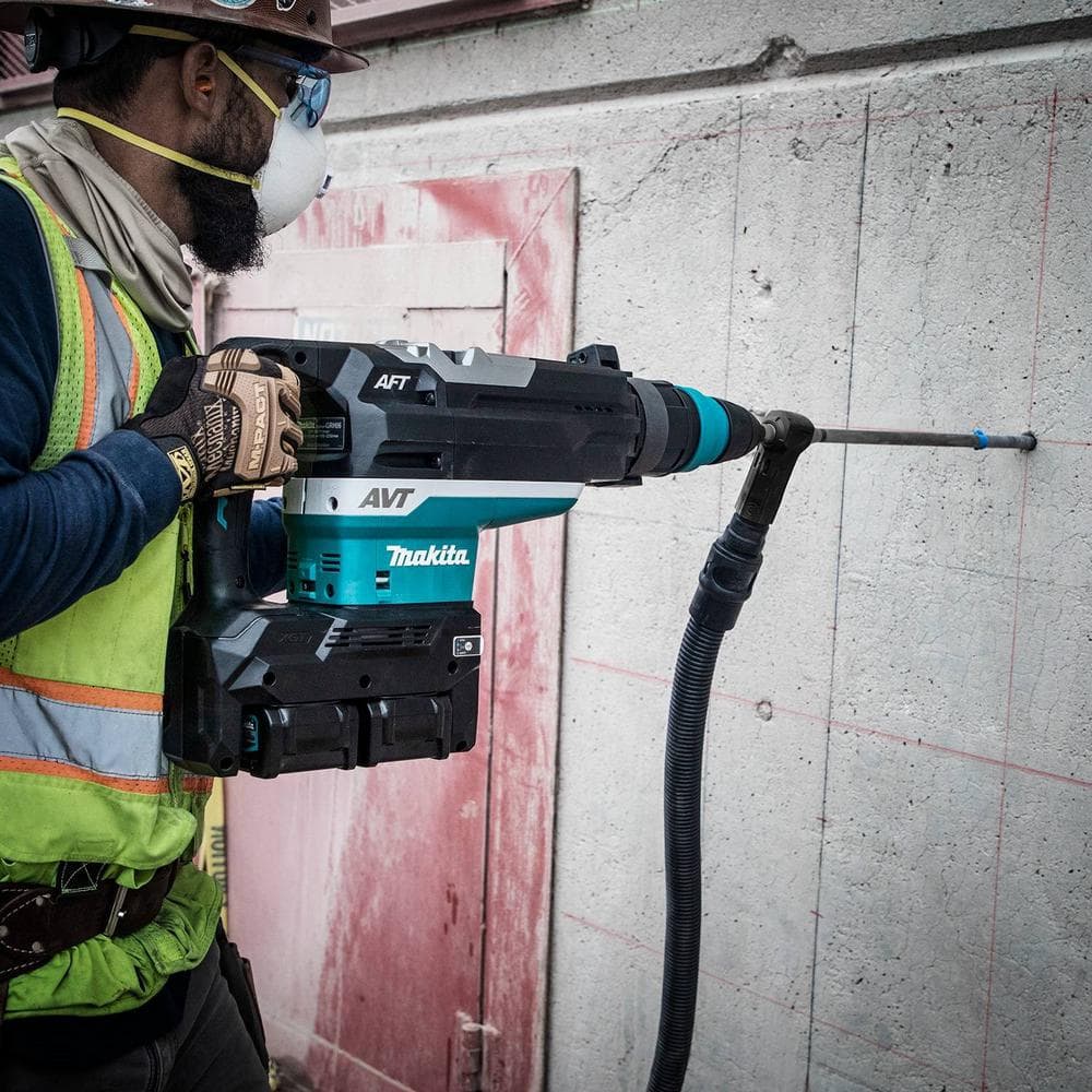 Makita 40V max X2 XGT (80V max) Brushless Cordless 2 in. AVT Rotary Hammer Kit, AFT, AWS Capable (4.0 Ah)
