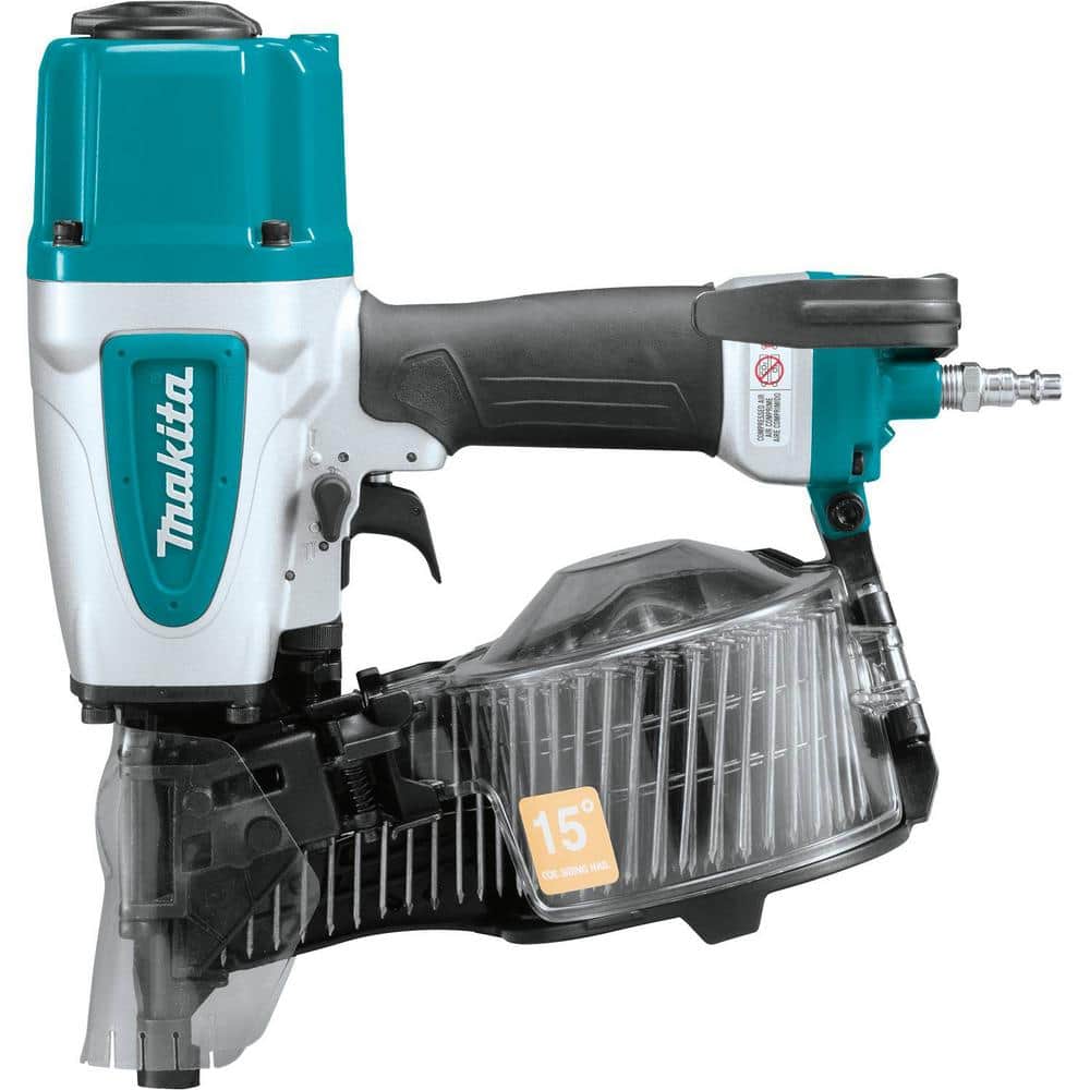 Makita Pneumatic 2-1/2 in. 15° Siding Coil Nailer