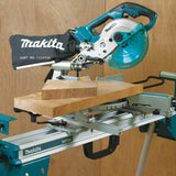 Makita 18V X2 LXT (36V) Brushless 12 in. Dual‑Bevel Sliding Compound Miter Saw with Bonus Compact Folding Miter Saw Stand