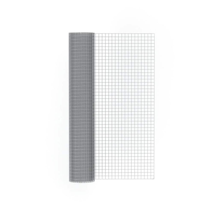 maocao hoom 1/2 inch Galvanised Wire Mesh Rolls, Chicken Coop Wire Mesh, Gopher Barrier Welded Wire Mesh Fence, Rat Fence
