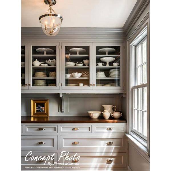 Ekena Millwork 2-3/8 in. x 94-1/2 in. x 2-1/4 in. Unfinished Wood Maple Medway Carved Crown Moulding