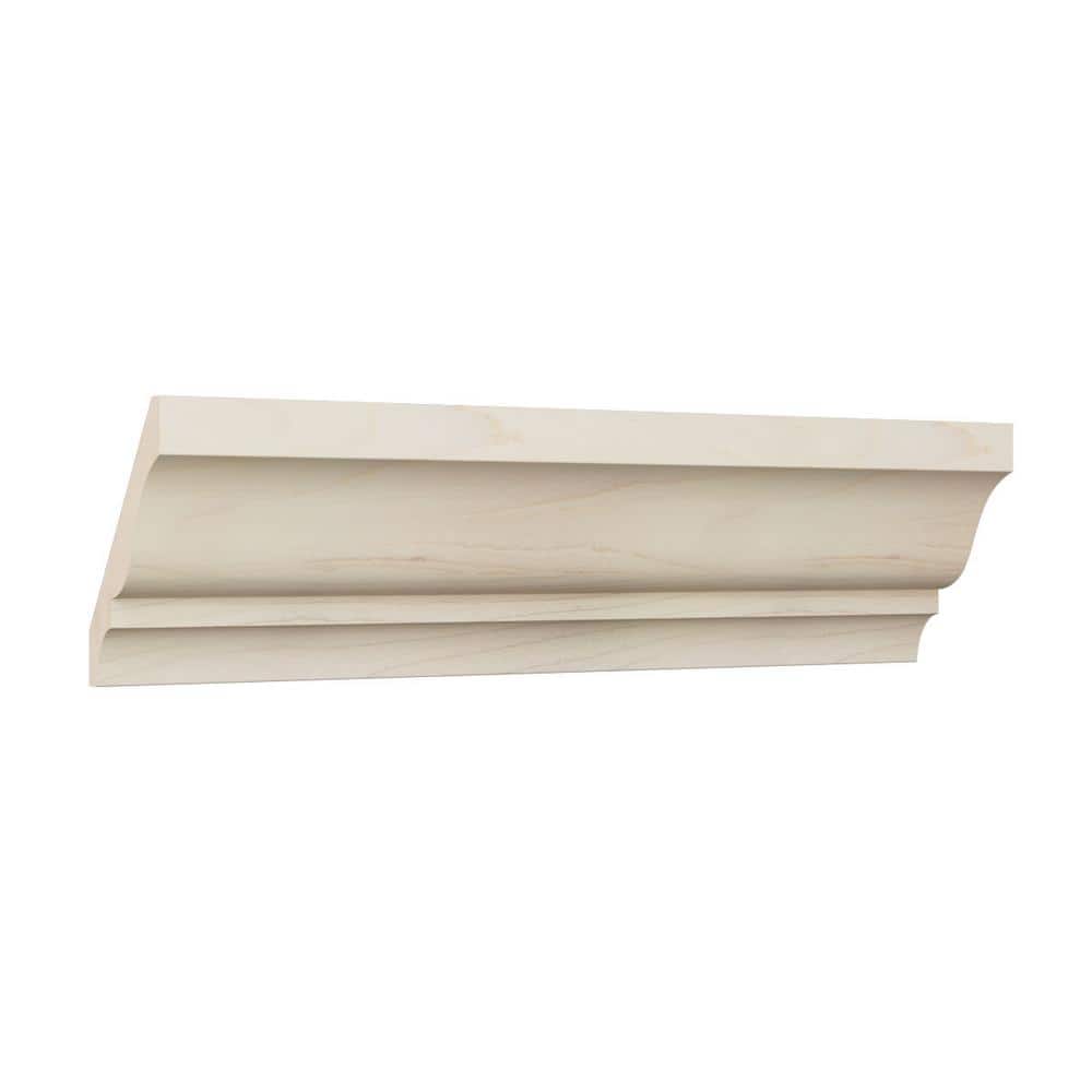 Ekena Millwork WM49 0.56 in. D x 3.63 in. W x 96 in. L Wood (Maple) Crown Molding