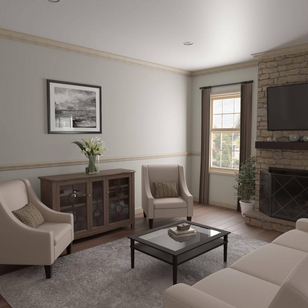 Ekena Millwork WM45 0.59 in. D x 5.25 in. W x 96 in. L Wood Maple Crown Moulding