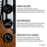 HOMELEGEND Maple Priya 8 mm T x 5.6 in. W Laminate Wood Flooring (18.7 sqft/case)
