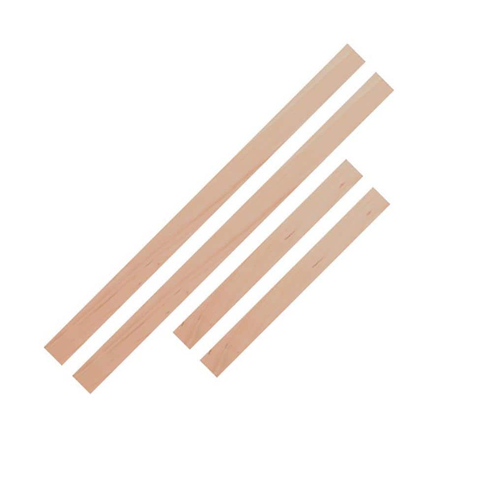 InvisiDoor Maple Outswing Jam/Threshold Accessory for 32 in. or 36 in. Bookcase
