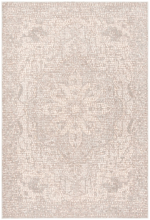 Safavieh Marseille Karmin 8 x 10 Silver/Ivory Indoor Abstract Oriental Area Rug