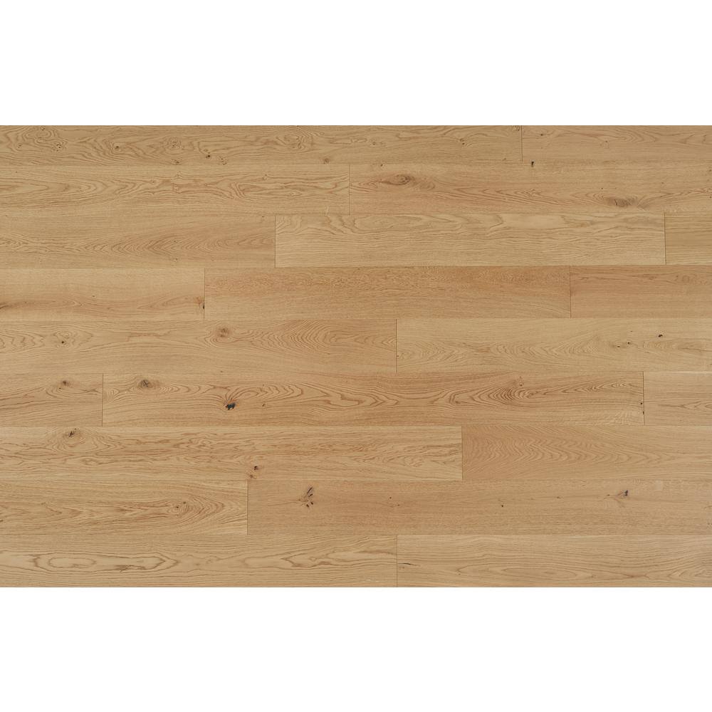 ASPEN FLOORING Marigold White Oak 9/16 in. T x 8.66 in. W Tongue and Groove Smooth Engineered Hardwood Flooring (1250 sqft/pallet)