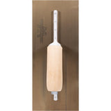 MARSHALLTOWN 5 in. x 12 in. Curry Style Golden Stainless Steel Trowel with Camel Back Wood Handle