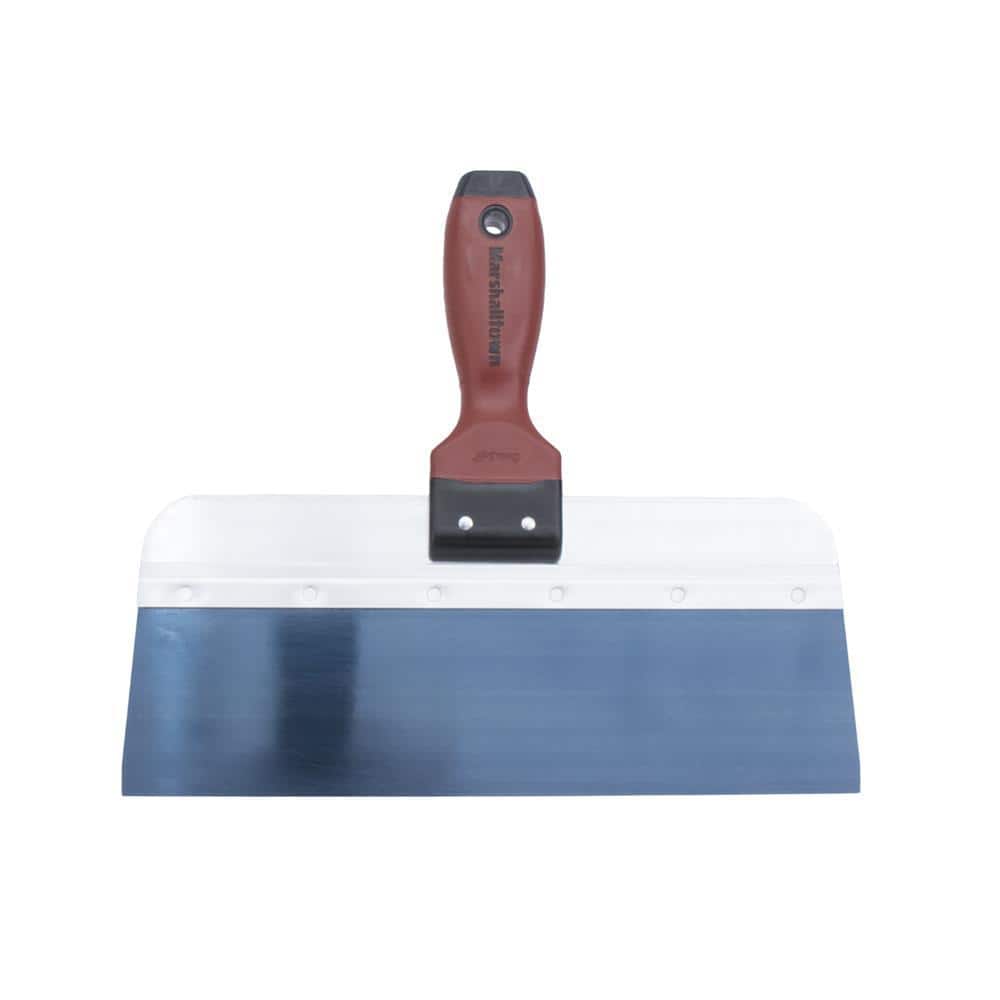 MARSHALLTOWN 12 in. x 3 in. Blue Steel Tape Knife with DuraSoft Handle