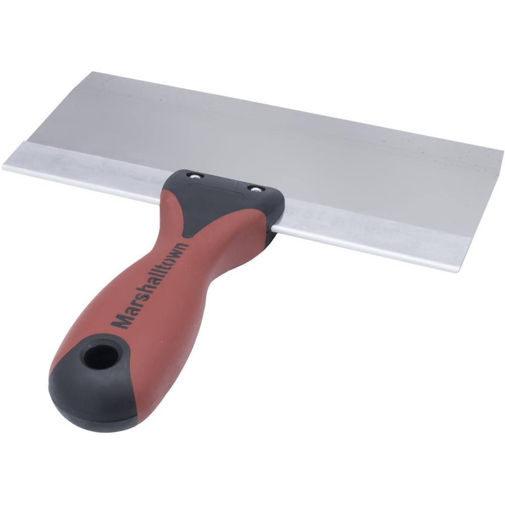 Marshalltown 8-in Stainless Steel Taping Knife with DuraSoft II Handle (4508SD-L)