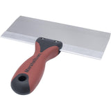 Marshalltown 8-in Stainless Steel Taping Knife with DuraSoft II Handle (4508SD-L)