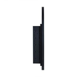 TEHOME Aristes 20 in. W x 30 in. H Arched Metal Framed Recessed Medicine Cabinet with Mirror and Shelves for bathroom in Black
