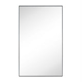 TEHOME Fulleti 16 in. W x 26 in. H Rectangular Metal Framed Medicine Cabinet with Mirror with Adjustable Shelves