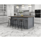 EpicClean Milton Arabescato Marble 12 in. x 24 in. Glazed Porcelain Floor and Wall Tile (15.6 sq. ft./Case)