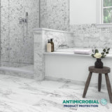 EpicClean Milton Arabescato Marble 12 in. x 24 in. Glazed Porcelain Floor and Wall Tile (15.6 sq. ft./Case)