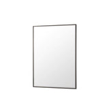 James Martin Vanities Rohe 30" x 40" Matte Black Rectangular Vanity Mirror
