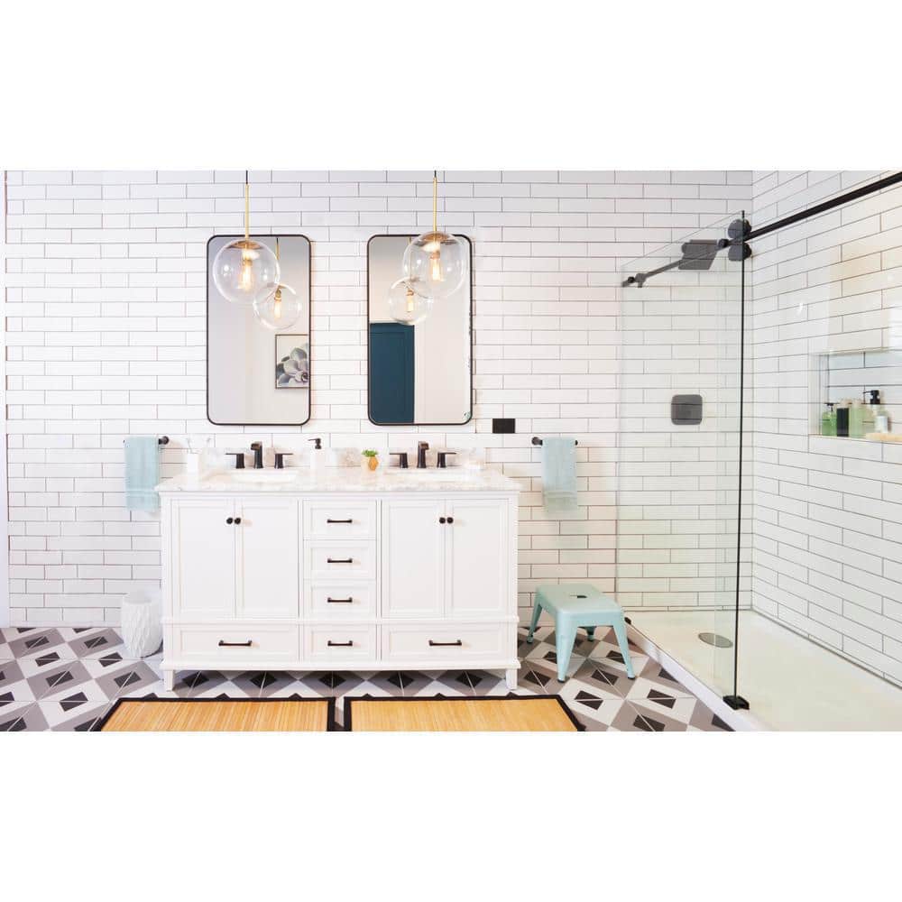 Genta 24 in. Towel Bar in Matte Black