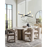 Progress Lighting Tosca Collection 6-Light Matte Black Modern Luxe Chandelier