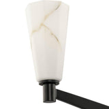 Progress Lighting Tosca Collection 6-Light Matte Black Modern Luxe Chandelier