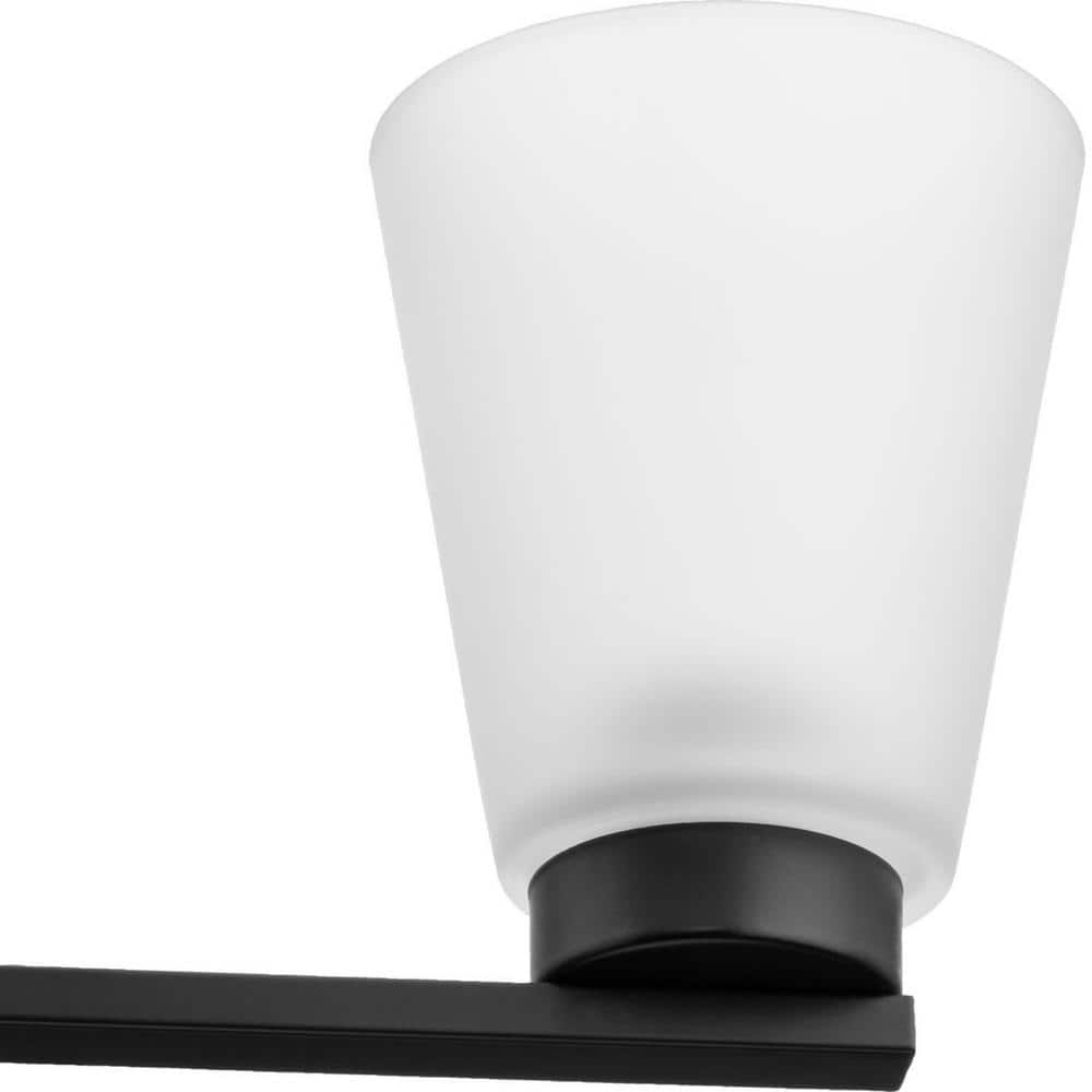 Progress Lighting Tanner Collection 5-Light Matte Black Transitional Chandelier