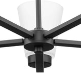 Progress Lighting Tanner Collection 5-Light Matte Black Transitional Chandelier