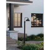 Progress Lighting Black 7 ft. Exterior Lamp Post
