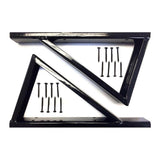 Pylex 1.5 in. x 10 in. Steel Universal Stringer Black