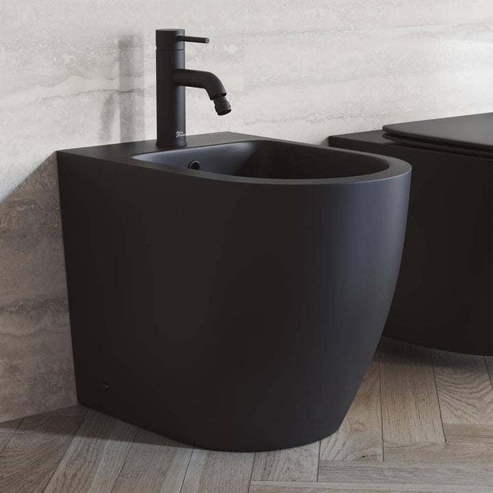 Swiss Madison St. Tropez Elongated Bidet in Matte Black