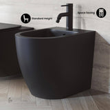 Swiss Madison St. Tropez Elongated Bidet in Matte Black