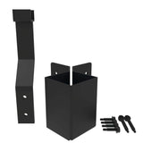 Veranda Aluminum Rail Fascia Mount Out Corner Bracket MB