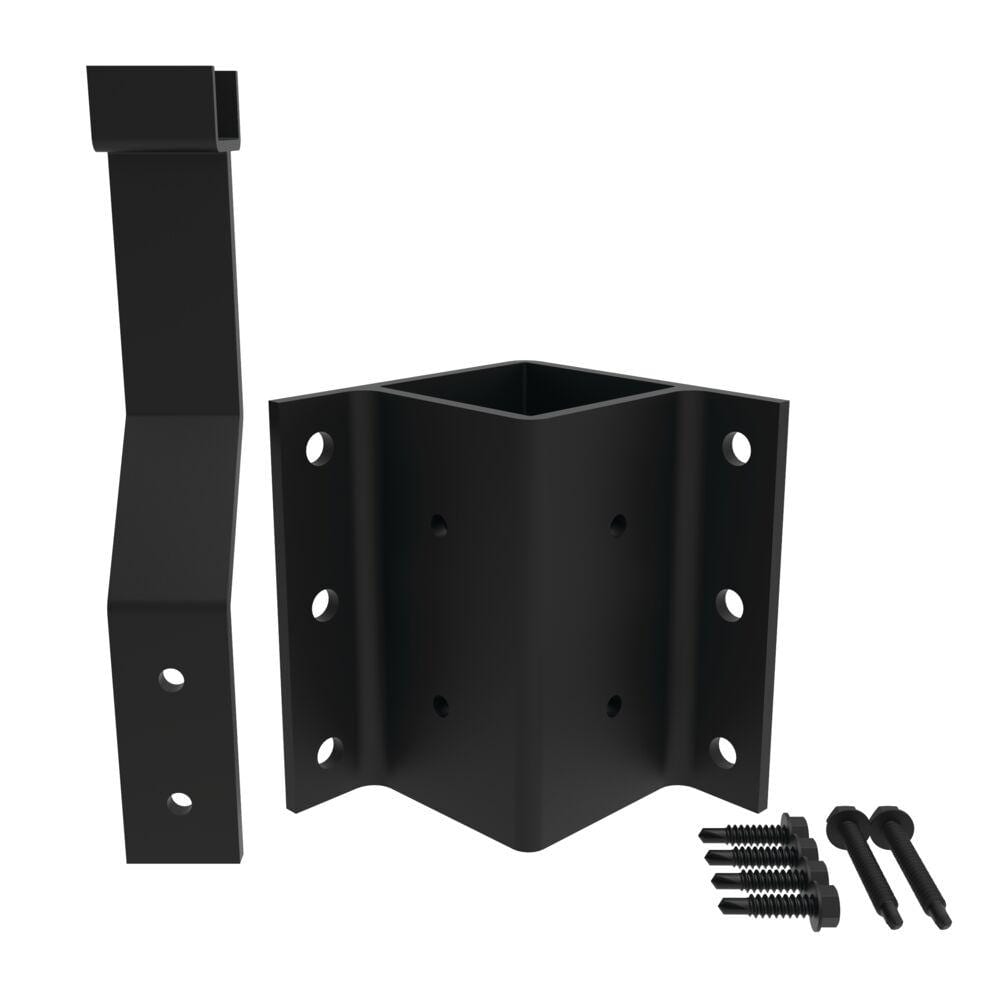 Veranda Aluminum Rail Fascia Mount Ins Corner Bracket MB
