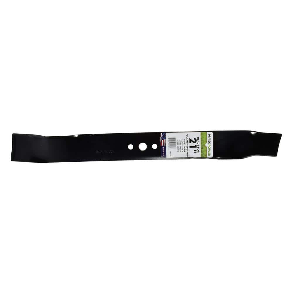 MaxPower 331737B Mulching Blade for 21 in. Cut Craftsman, Husqvarna & Poulan Mowers – Replaces OEM 532159267, 532165833, 532175064 and More