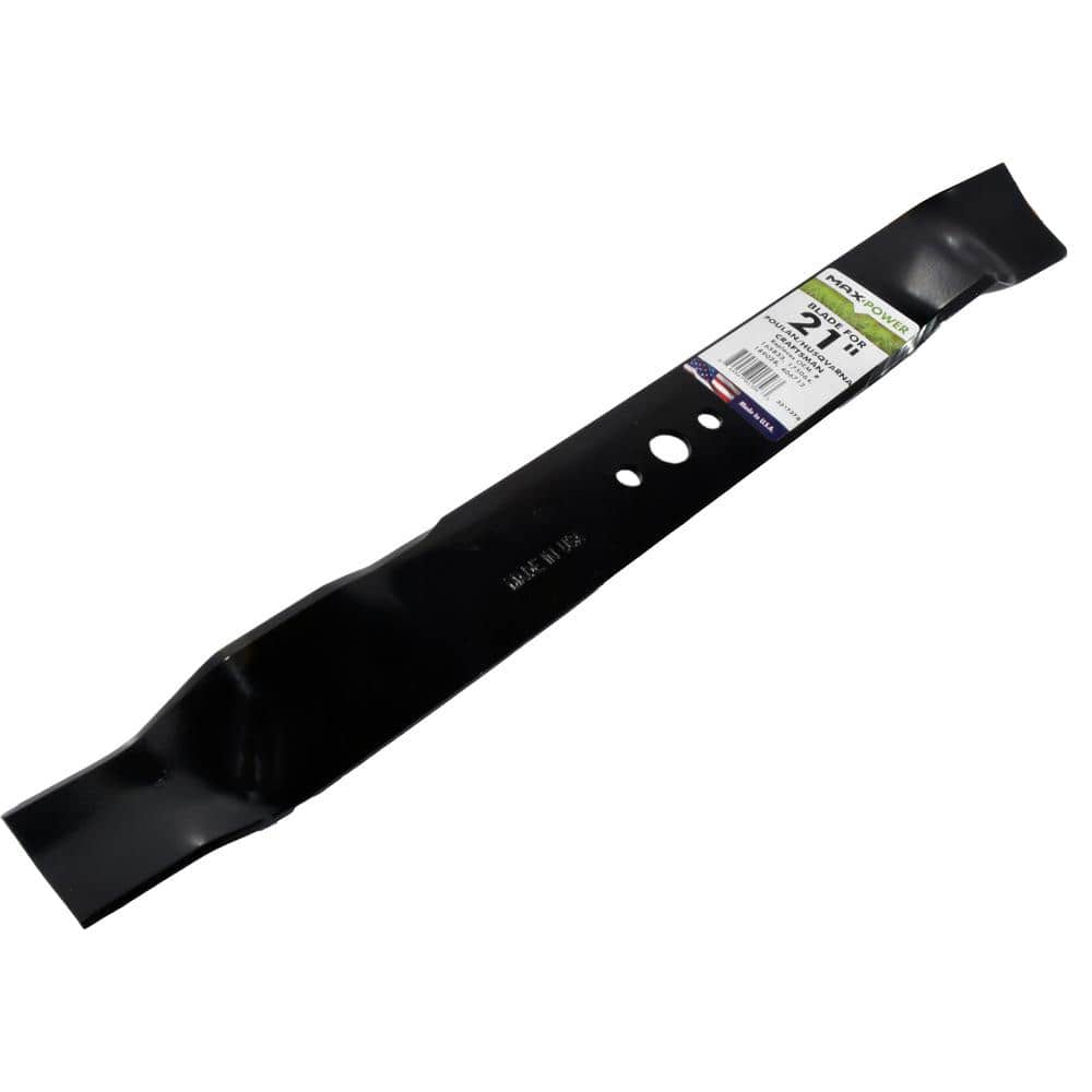 MaxPower 331737B Mulching Blade for 21 in. Cut Craftsman, Husqvarna & Poulan Mowers – Replaces OEM 532159267, 532165833, 532175064 and More