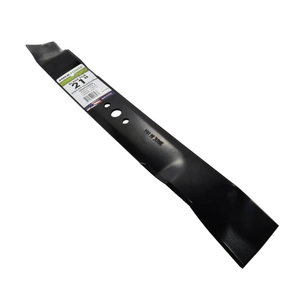 MaxPower 331737B Mulching Blade for 21 in. Cut Craftsman, Husqvarna & Poulan Mowers – Replaces OEM 532159267, 532165833, 532175064 and More