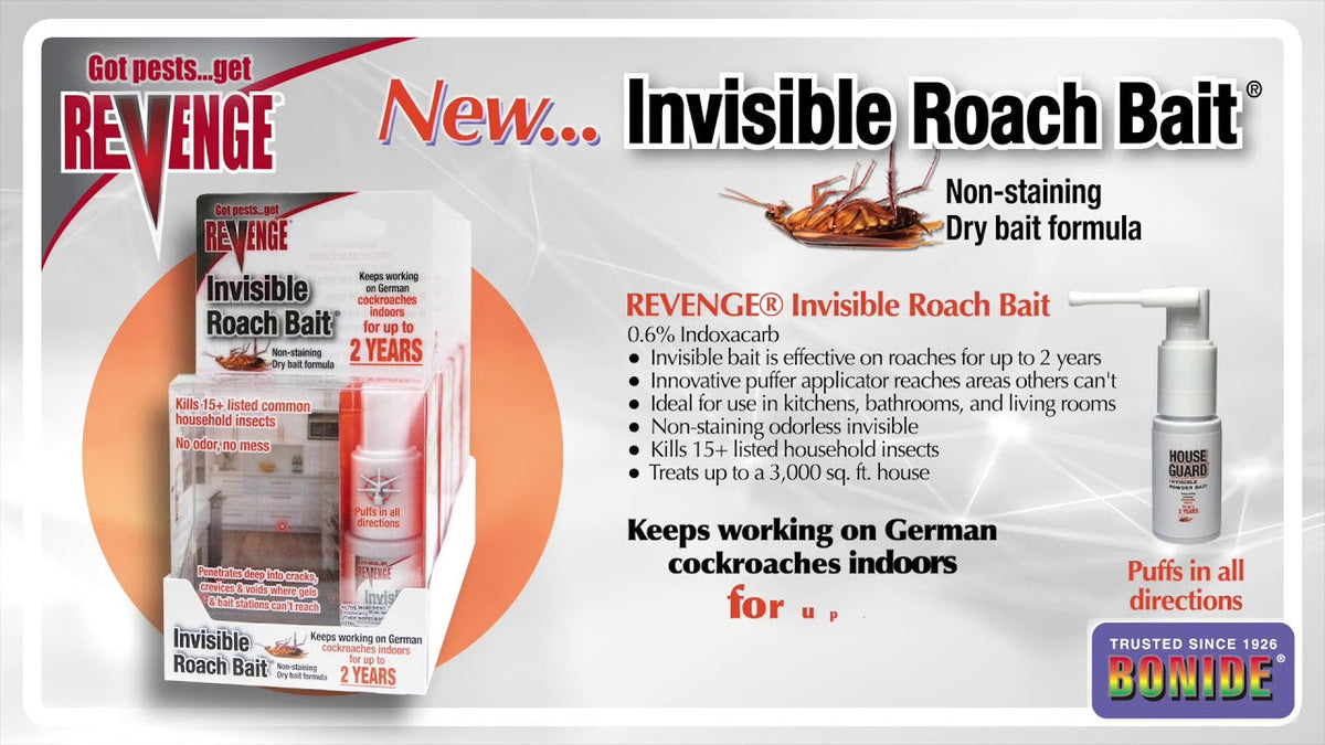 Bonide Revenge Invisible Roach Bait, 3 Grams