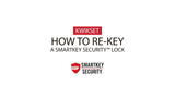 Kwikset Lido Lever Keyed Entry Door Handle with SmartKey Security, Polished Brass (740LL 3 SMT)