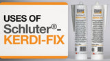 Schluter Systems KERDI-FIX 9.81-fl oz White Sealing & Bonding Compound, Squeeze Bottle/Cartridge