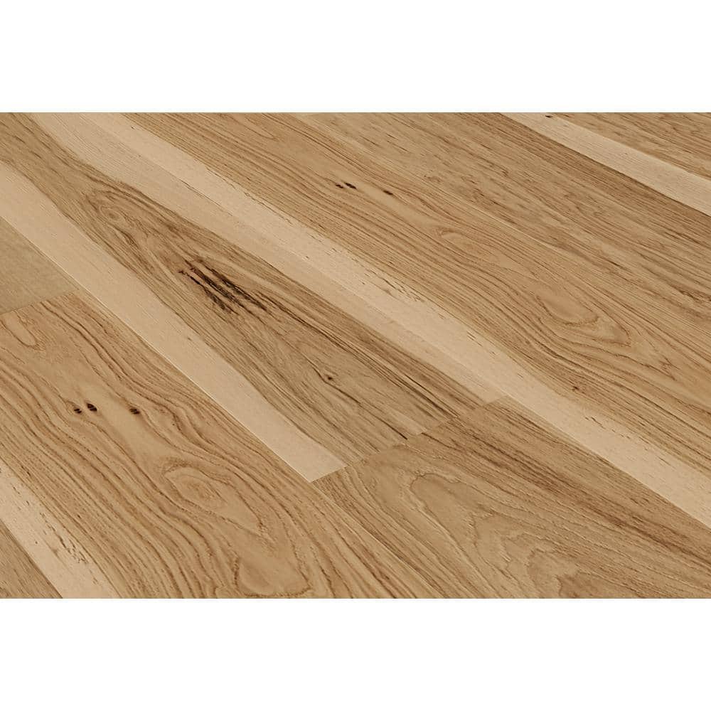 ASPEN FLOORING Meadow Hickory 9/16 in T x 8.66 in. W Tongue and Groove Wire Brushed Engineered Hardwood Flooring (31.25 sqft/case)