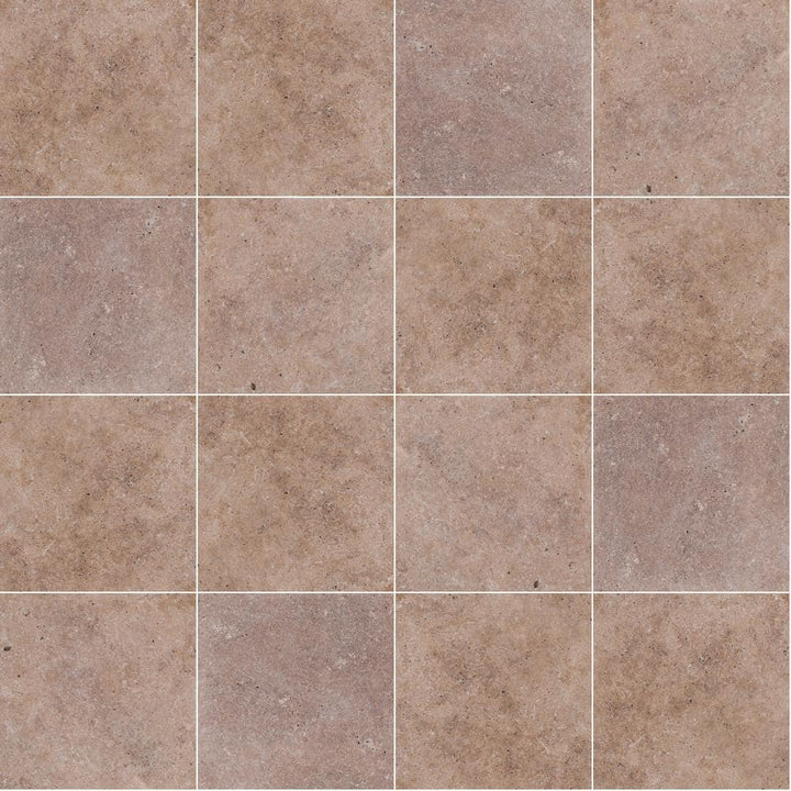 MSI Mediterranean Walnut 2 cm. x 16 in. x 16 in. Tumbled Travertine Paver Tile (1.78 sq. ft.)