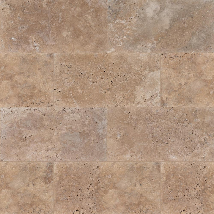 MSI Mediterranean Walnut 2 cm. x 16 in. x 24 in. Tumbled Travertine Paver Tile (160.2 Sq. Ft./Pallet)